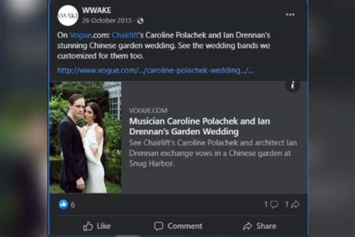 After An Unfortunate Crash Of A Vogue Covered Wedding Are Caroline Polachek And Ian Drennan On Talking Terms?