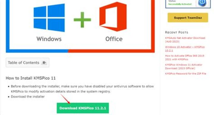 Download KMSpico for Windows - Free