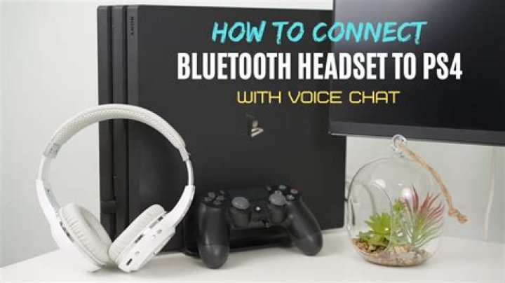 How to Connect Bluetooth Headphones to a PS4