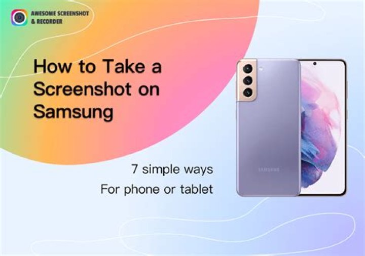 How to screenshot on Samsung Galaxy A phones