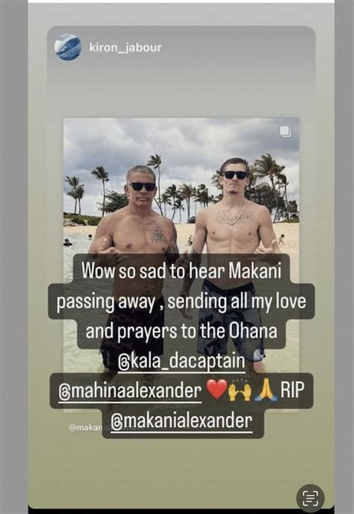 Remembering Makani Alexander: An Obituary From Hawaii