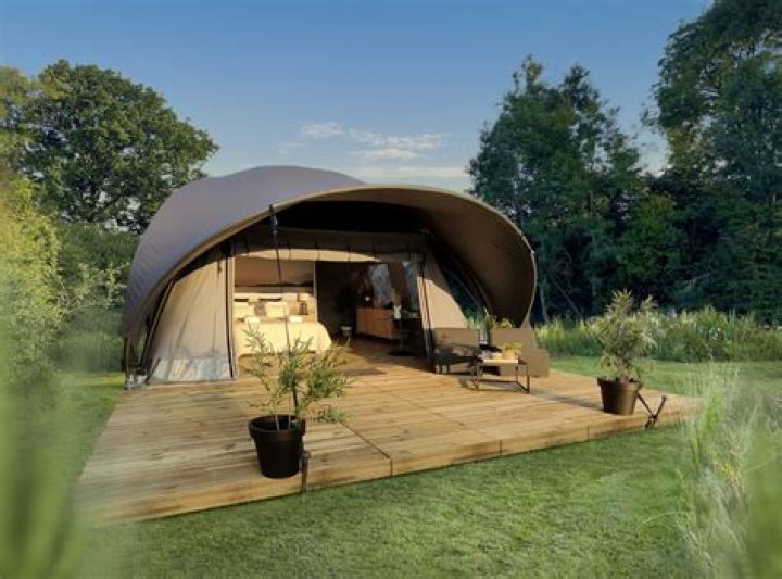 The Camping Cube is built for glamping with your dog