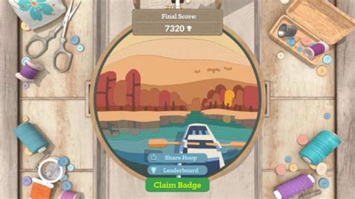 This embroidery puzzler is my new go-to mobile game